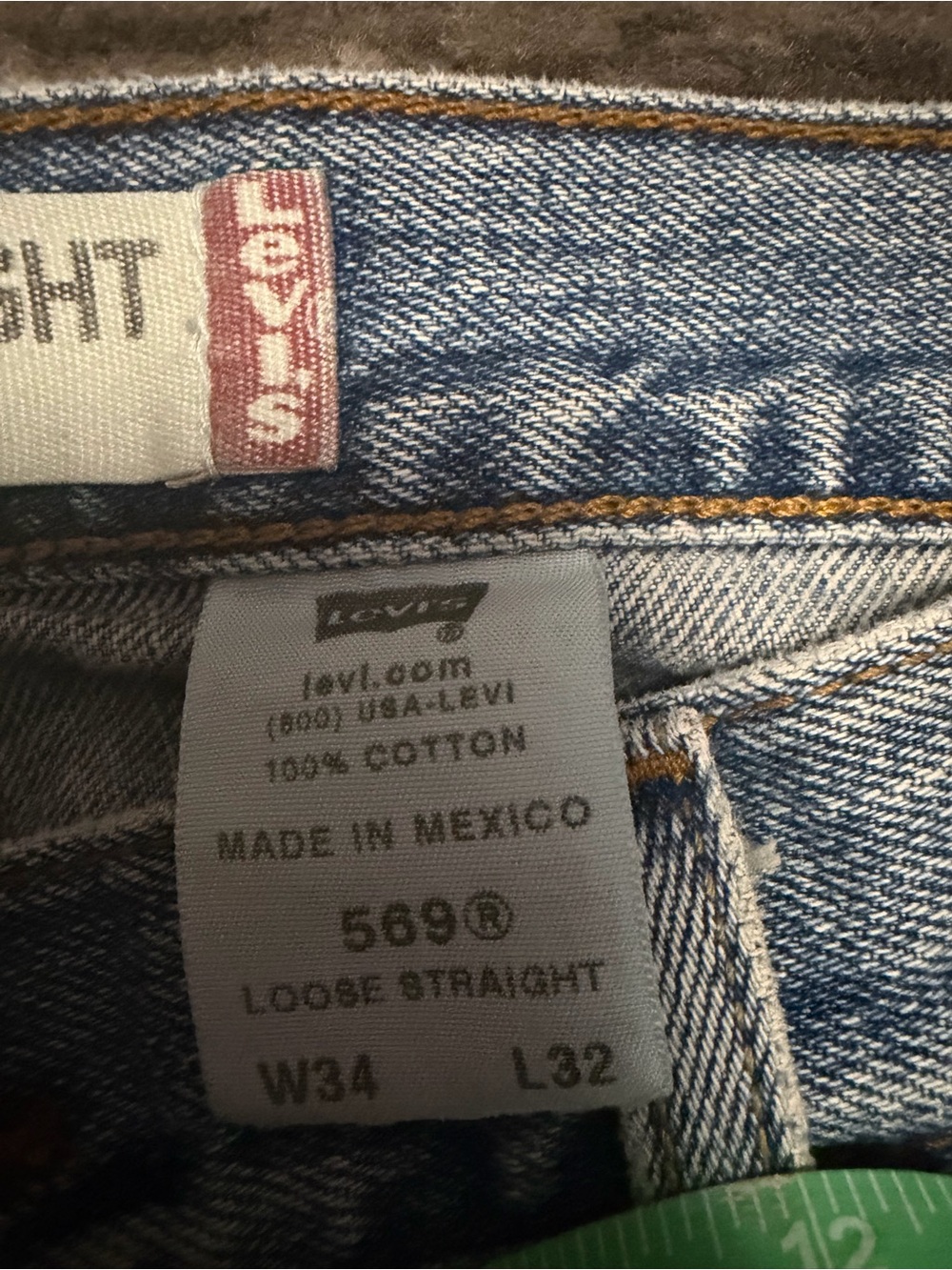 Men’s Levi 569 Jeans 34x32